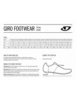 Pantofi de ciclism pentru bărbați GIRO EMPIRE ACC negru și alb