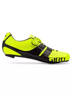 Pantofi de ciclism pentru bărbați GIRO FACTOR TECHLACE highlight yellow black 