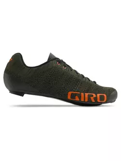 Pantofi de ciclism pentru bărbați - șosea  GIRO EMPIRE E70 KNIT olive heather
