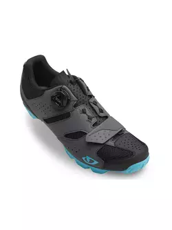 Pantofi de ciclism pentru femei GIRO CYLINDER W dark shadow iceberg 