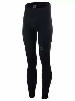 Rogelli FOCUS pantaloni de bicicletă neizolați, fără bretele, talpă de gel negru 002.207