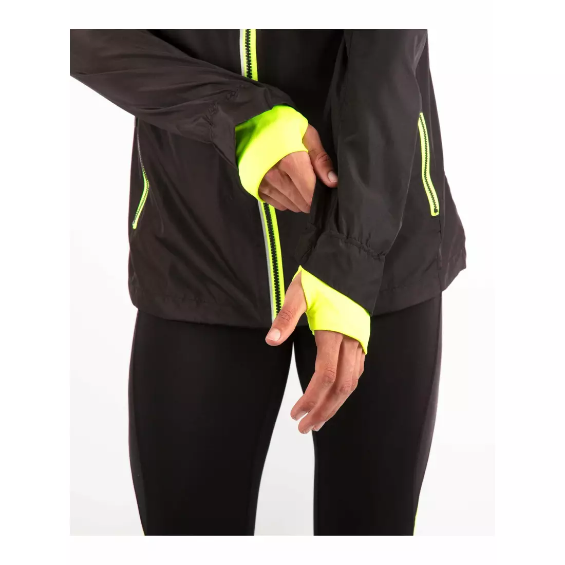Rogelli REFLEX jachetă de alergare pentru bărbați, reflectorizantă 830.839