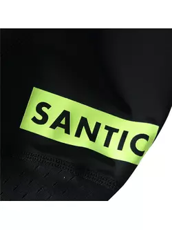 SANTIC 9C05104V Pantaloni scurți de ciclism unisex negri