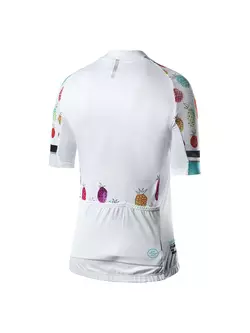 SANTIC WL8C02129W Tricou de ciclism pentru femei, alb
