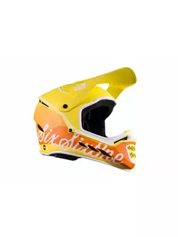 SisSixOne 661 RESET GEO CITRUS Cască de bicicletă  fullface galben-portocaliu