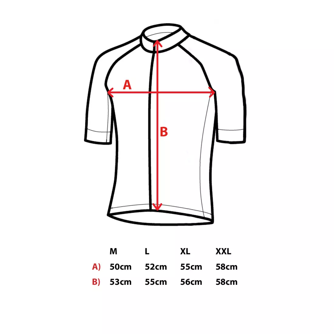 Tricou pentru ciclism bărbați SANTIC QM9C02138J, visiniu și negru