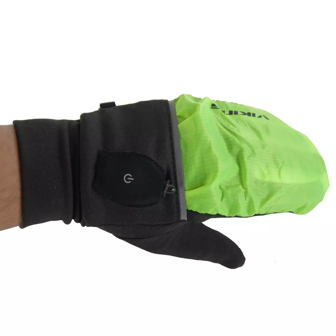 VIKING mănuși de iarnă, LED, caz VERMONT 140/20/0011/64 negru fluor