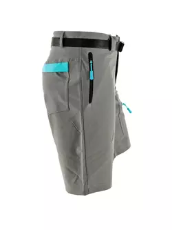 VIKING pantaloni scurți de ciclism pentru femei Dolomite gri