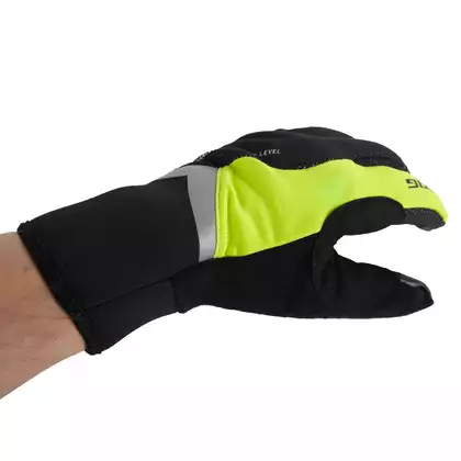 VIKING mănuși de ciclism de iarnă, multisport RAMSAU multi 140/19/4595/74 negru fluor
