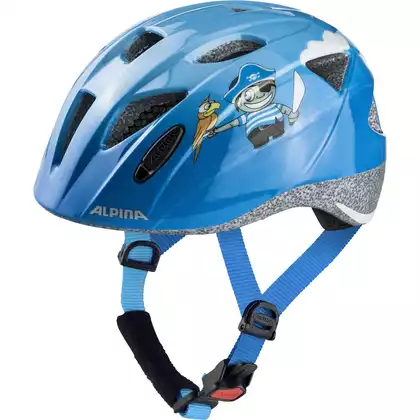 ALPINA XIMO PIRATE Casca de bicicleta pentru copii, albastru