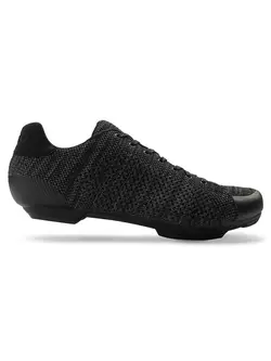 GIRO Pantofi de ciclism pentru bărbați pentru bărbați REPUBLIC R KNIT negru cărbune negru