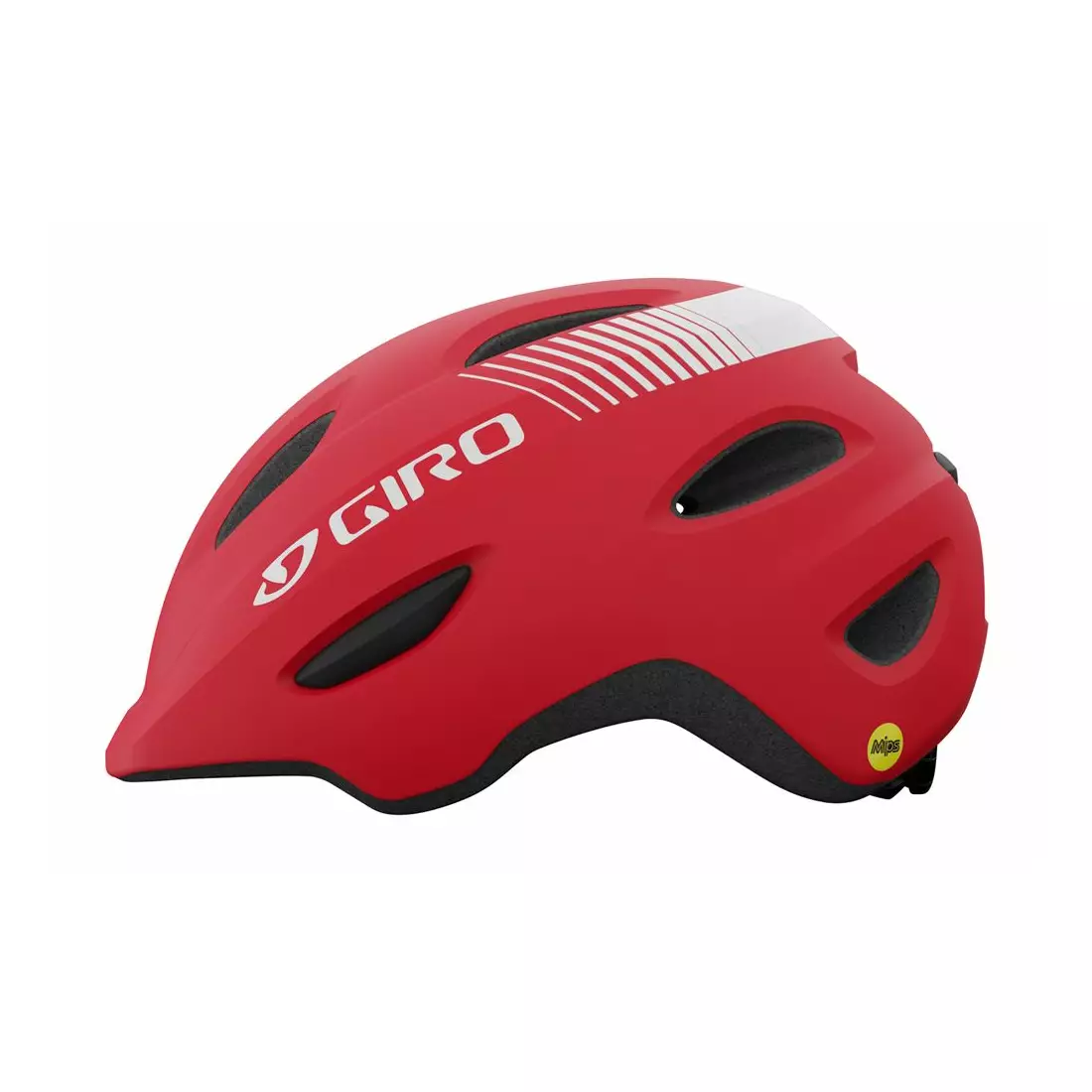GIRO SCAMP INTEGRATED MIPS casca de bicicleta pentru copii, bright red