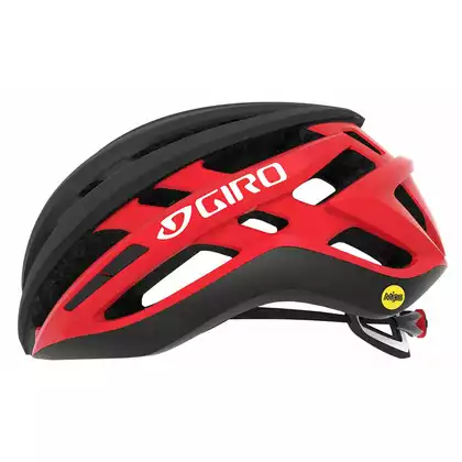 Kask rowerowy GIRO AGILIS INTEGRATED MIPS matte black bright red 