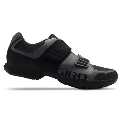 Pantofi de drumeție pentru bărbați pentru biciclete GIRO BERM dark shadow black 
