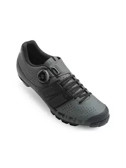 Pantofi de ciclism pentru bărbați MTB GIRO CODE TECHLACE dark shadow black 