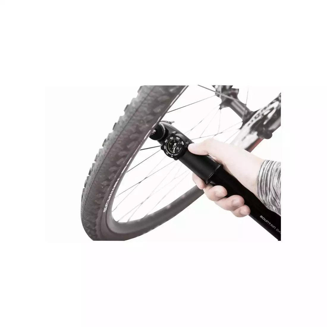 TOPEAK MOUNTAIN DA G DUAL ACTION pompa de bicicleta cu manometru
