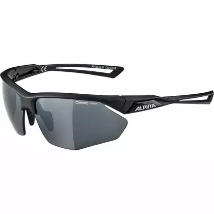 ALPINA ochelari sportivi nylos HR black matt A8635331
