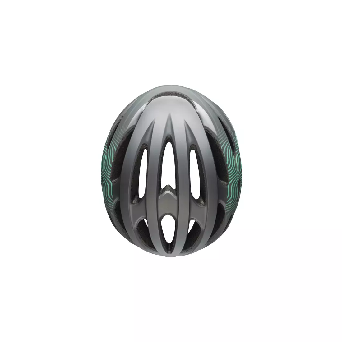 BELL FORMULA casca de bicicleta de drum, matte gloss gunmetal mint black