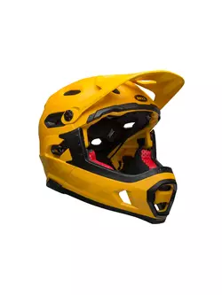 BELL SUPER DH MIPS SPHERICAL cască integrală pentru bicicletă, matte gloss yellow black