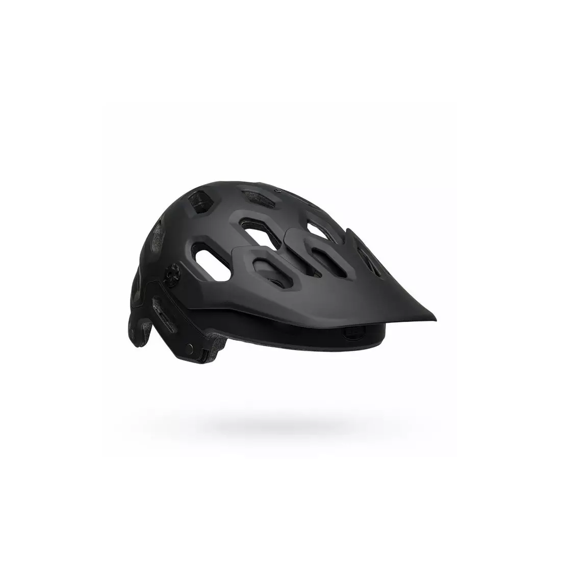 Cască de bicicletă full face, falcă detașabilă BELL SUPER 3R MIPS matte gloss black gray