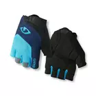 GIRO mănuși de ciclism bravo gel degetul scurt blue GR-7085638
