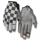 GIRO mănuși de ciclism pentru femei la dnd degetul lung checkered peach GR-7099251