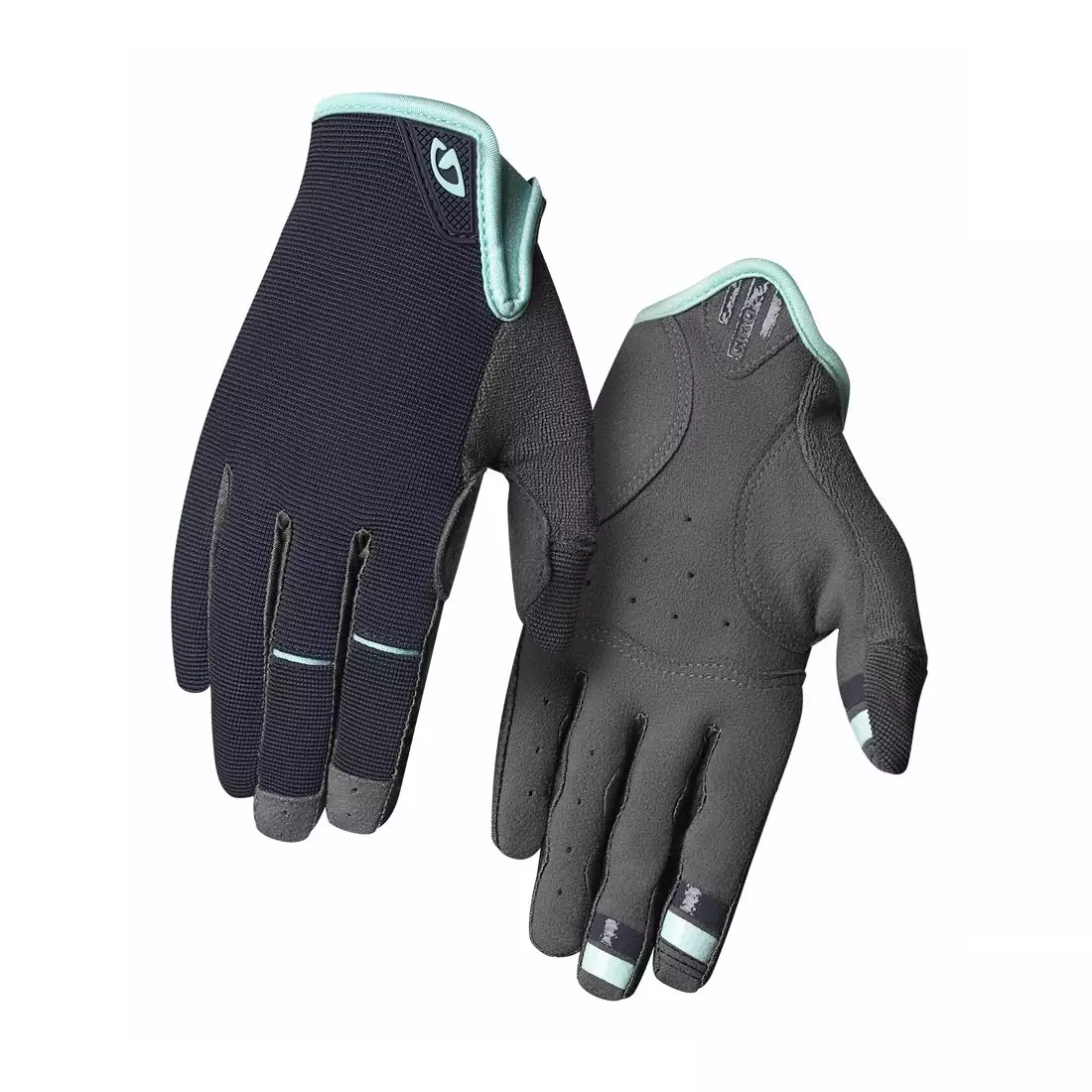 GIRO mănuși de ciclism pentru femei la dnd degetul lung midnight blue cool breeze 