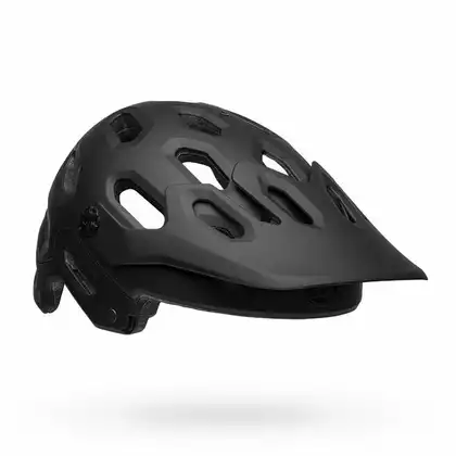 Cască de bicicletă full face, falcă detașabilă BELL SUPER 3R MIPS matte gloss black gray