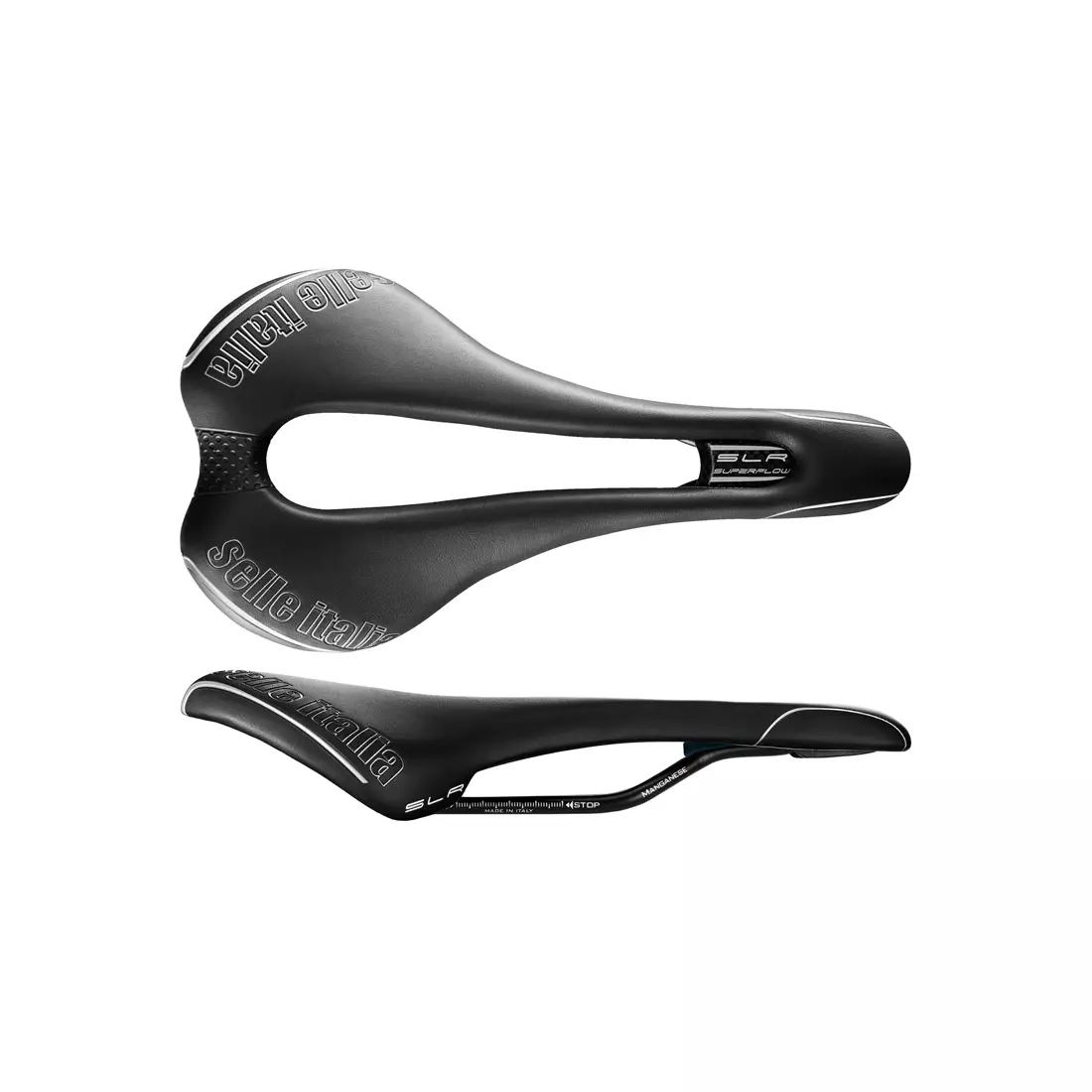 SELLE ITALIA scaun pentru bicicletă SLR TM SUPERFLOW L (id match-L3) negru SIT-041A145AHC002
