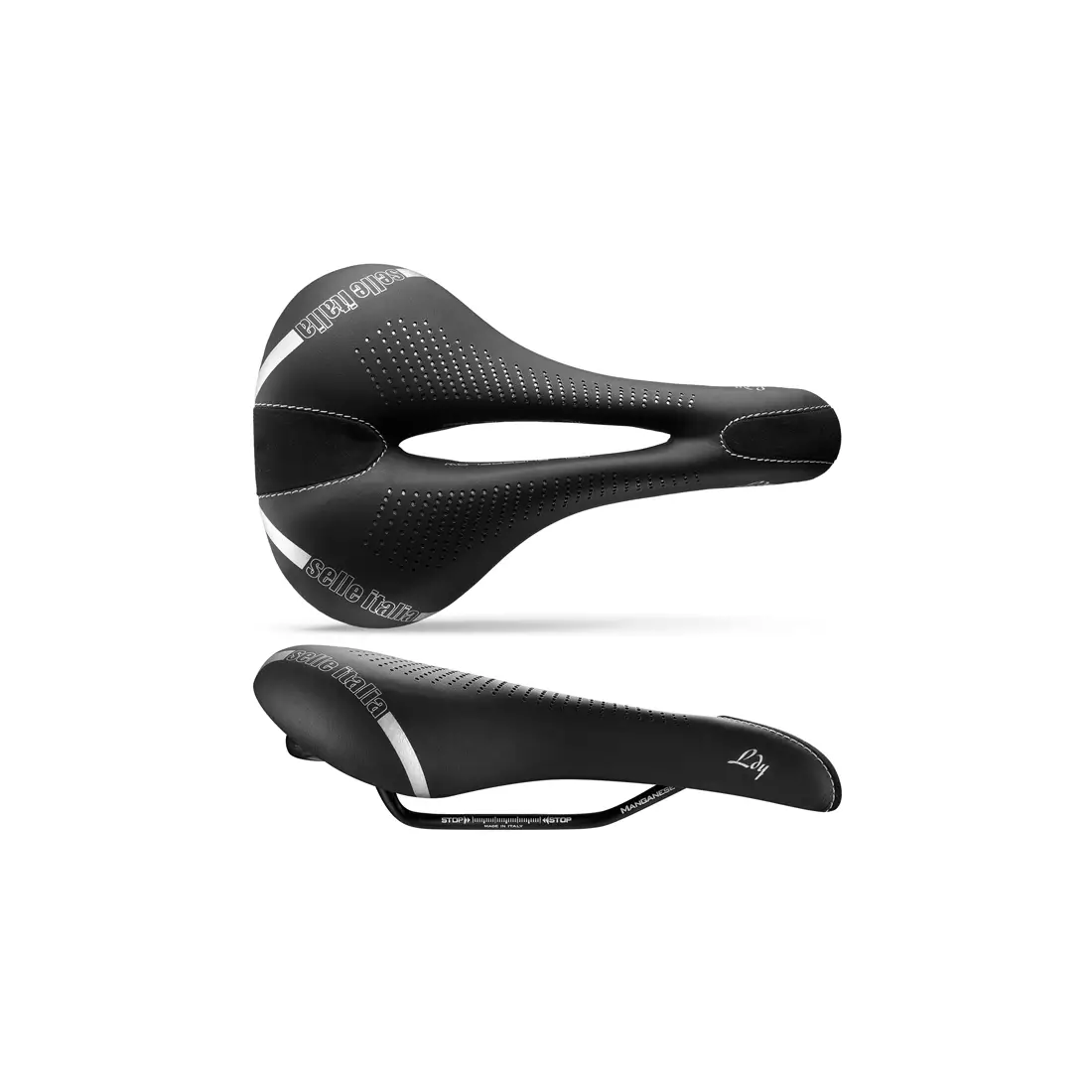 SELLE ITALIA scaun pentru biciclete pentru femei lady gel flow l (id match - L2) 310g negru SIT-022H901IHC002