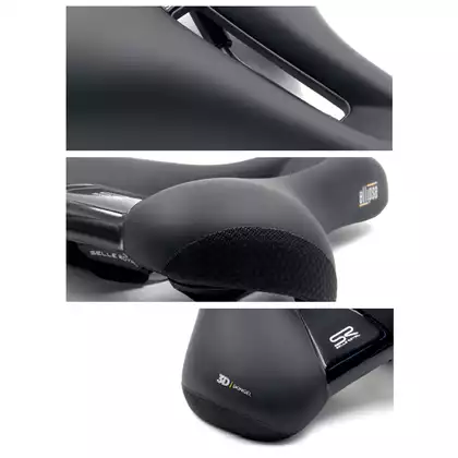 SELLEROYAL PREMIUM MODERATE scaun pentru bicicletă 60st. ELIPSE  gel + elastomeri masculi SR-51B6DE0A09321