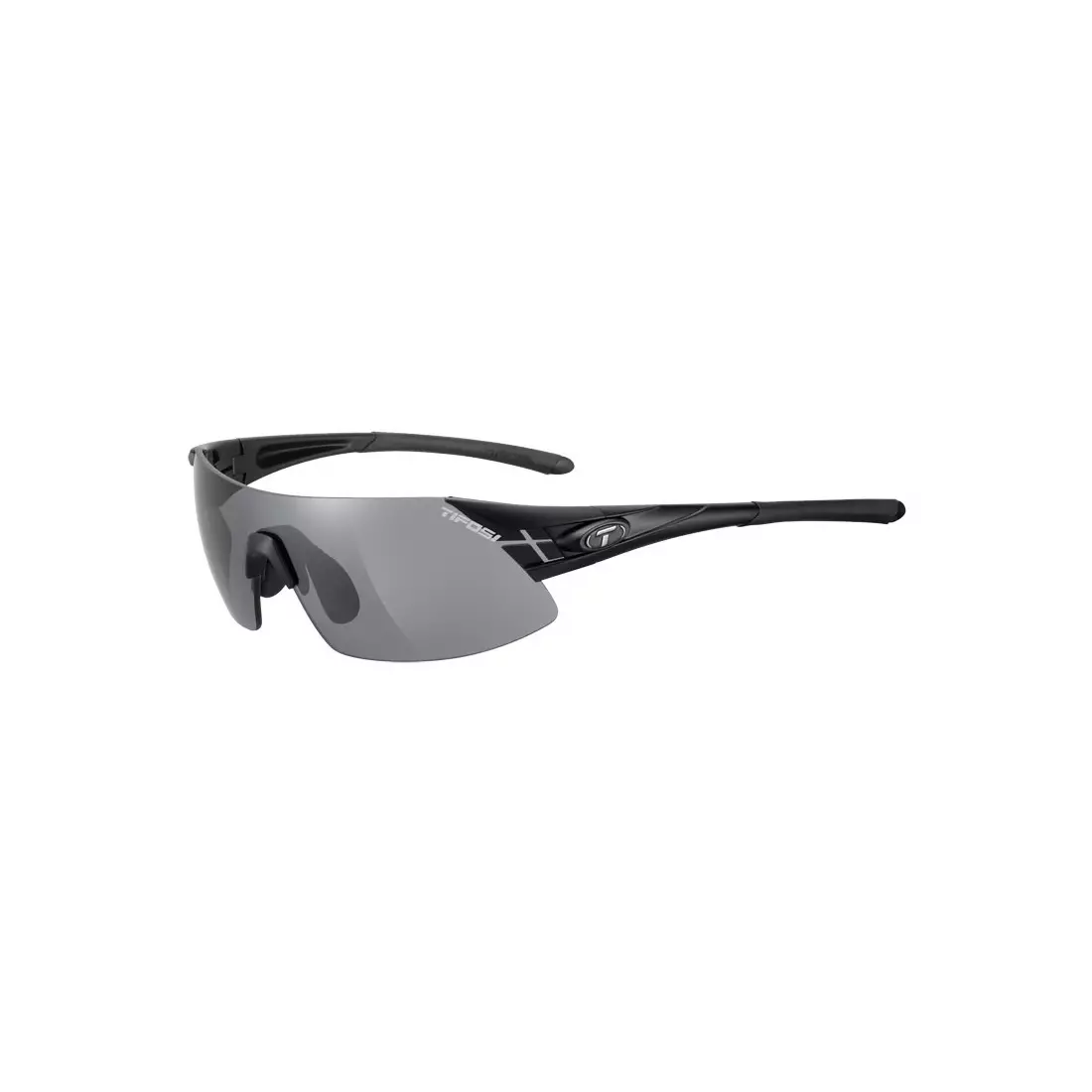 TIFOSI ochelari sport cu lentile înlocuibile podium XC matte black (Smoke, AC Red, Clear) TFI-1070100101