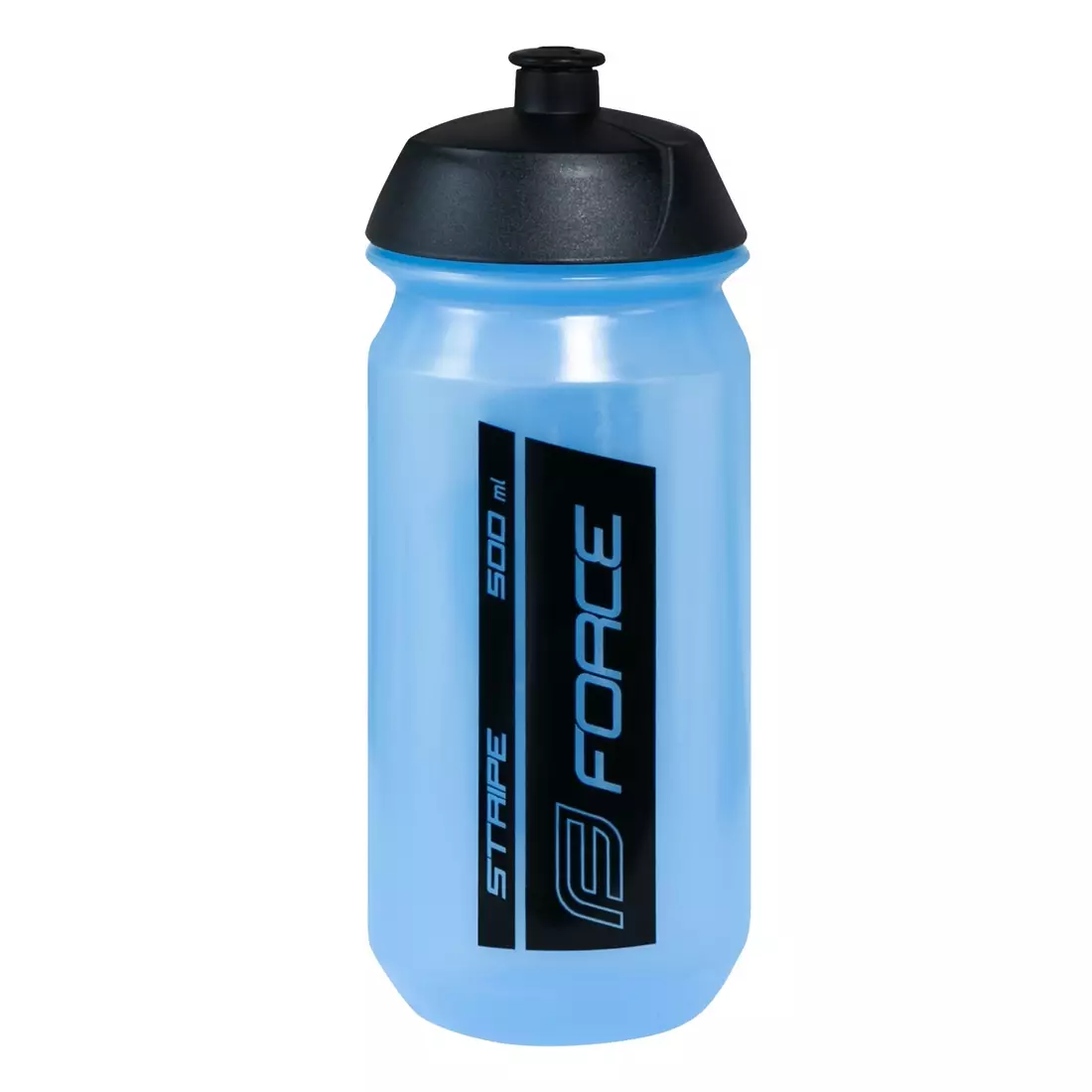 FORCE Sticlă de apă pentru bicicletă stripe 0,5l blue-black 251953