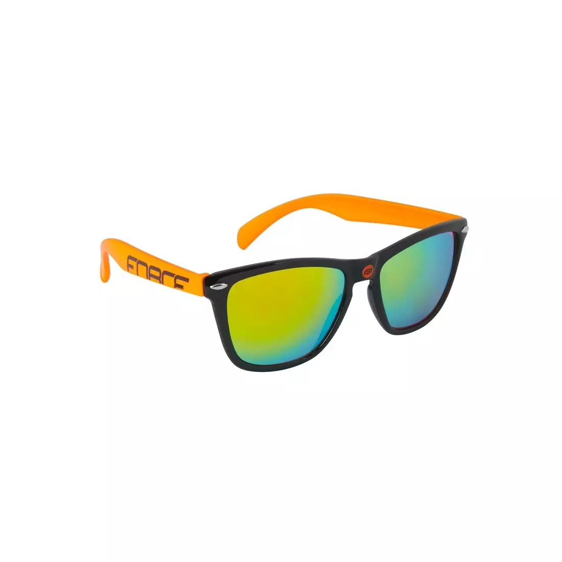 FORCE ochelari de protecție sport gratuit negru/portocaliu 91032