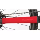 LIZARDSKINS capac pentru cadrul bicicletei medium neoprene chainstay protector roșu LZS-CHMDS500