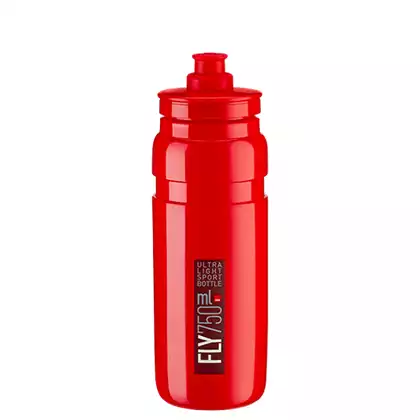 ELITE FLY Sticla de apa pentru bicicleta 750 ml, roșu