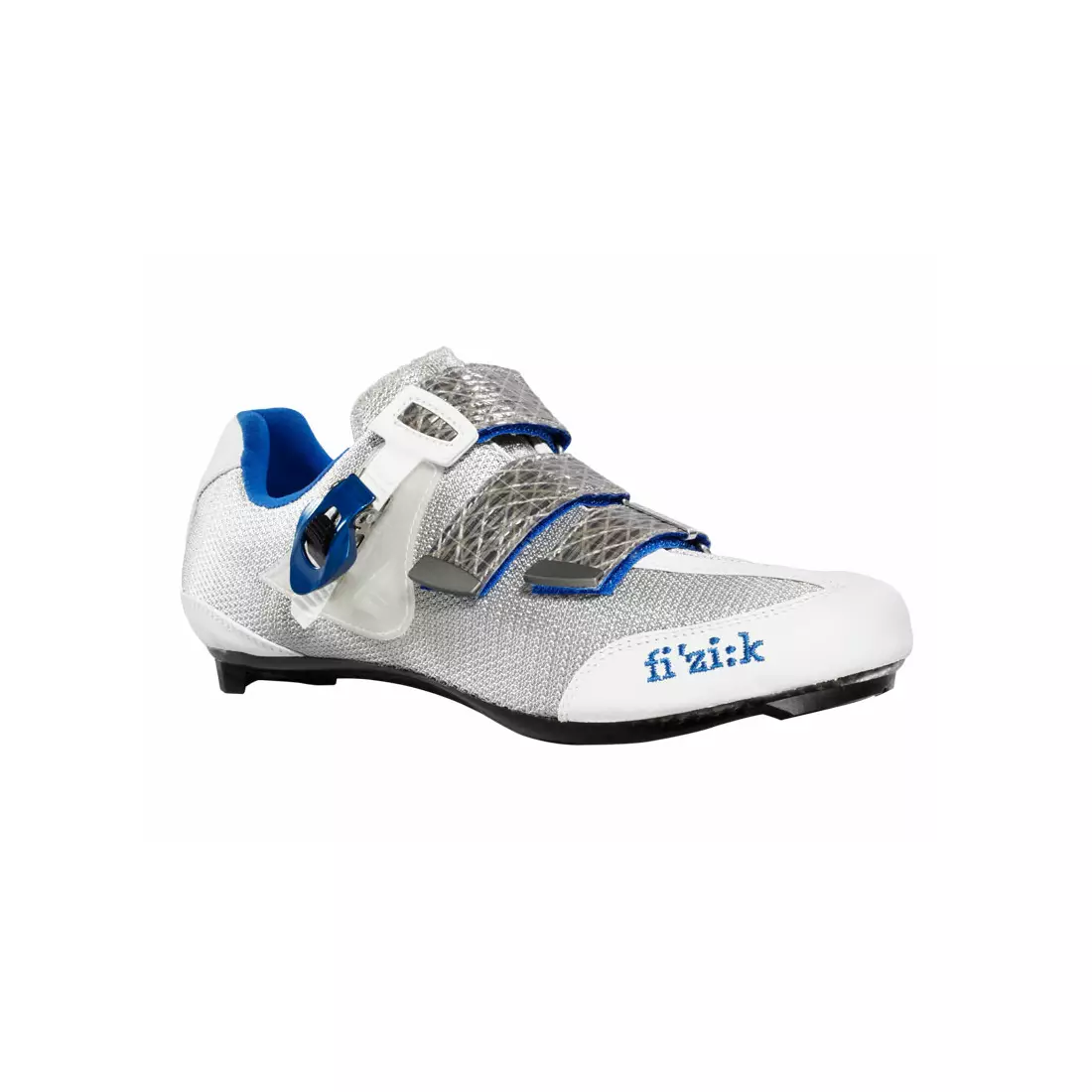 FIZIK R3 UOMO pantofi de ciclism rutier alb și albastru 