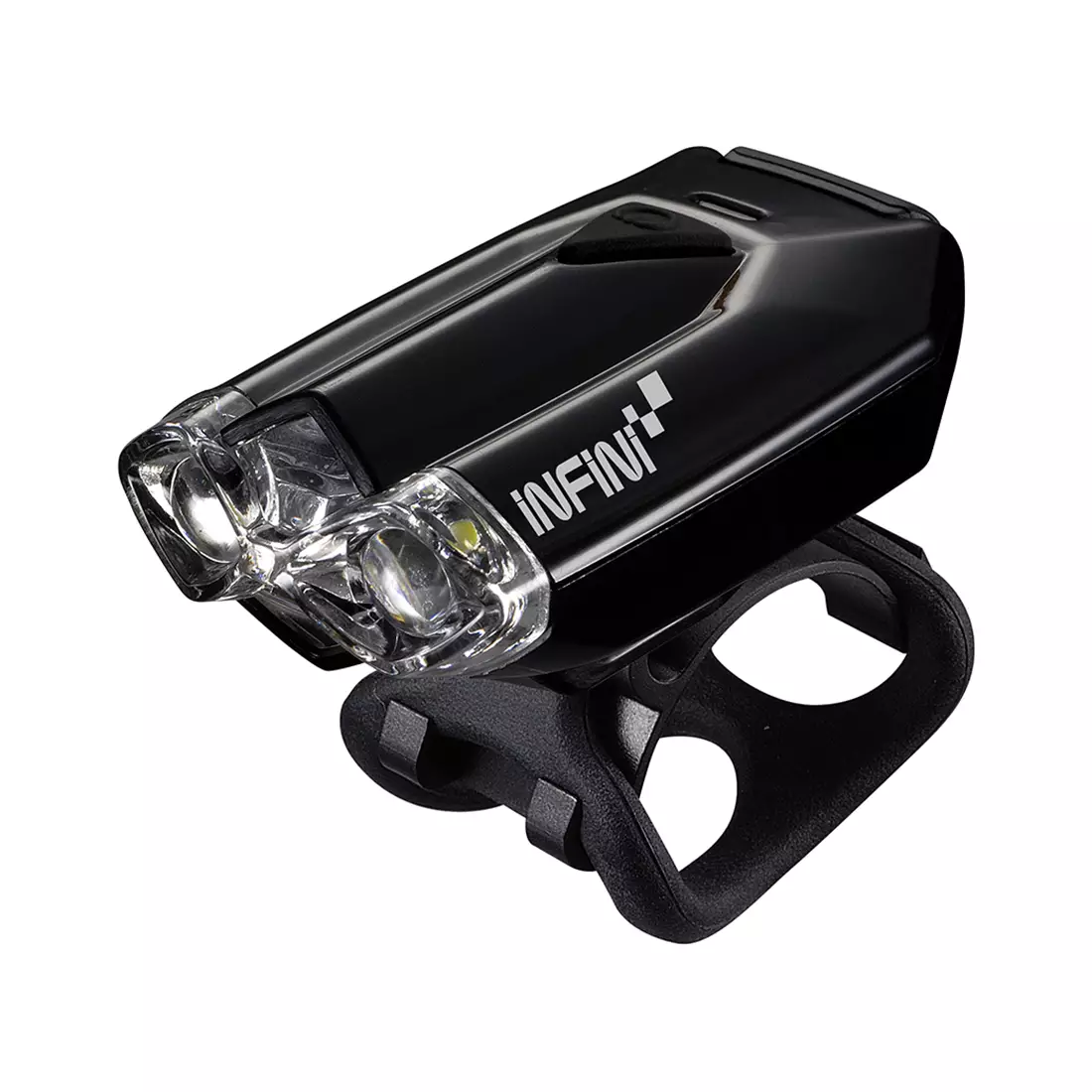 INFINI LAVA W Black USB Lampă față de bicicletă I-260W-B