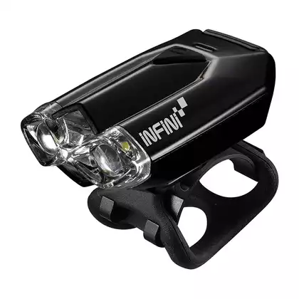 INFINI LAVA W Black USB przednia lampka rowerowa I-260W-B