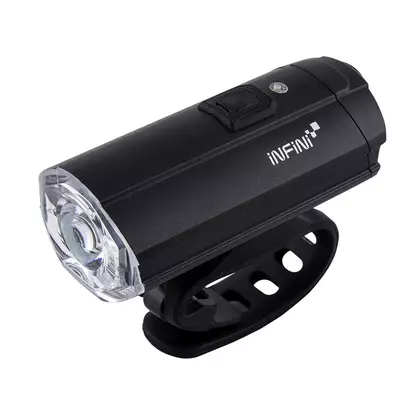 INFINI TRON 500 lumeni Black USB Lampă față de bicicletă I-282P-B