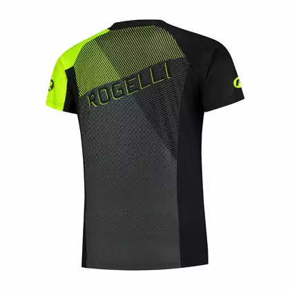 ROGELLI Adventure 060.112 tricou de ciclism masculin MTB negru-gri-fluor