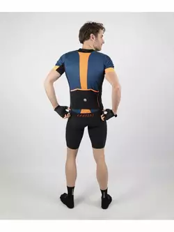 ROGELLI Basic+ 002.606 pantaloni scurți de ciclism pentru bărbați fără bretele negru