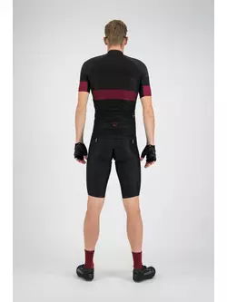 ROGELLI HALO 002.235 pantaloni scurți de ciclism pentru bărbați cu bretele negru