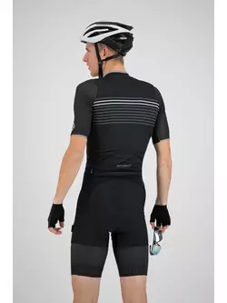 ROGELLI KALON 001.089 tricou de bărbați pentru ciclism, alb-negru