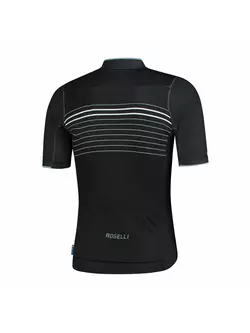 ROGELLI KALON 001.089 tricou de bărbați pentru ciclism, alb-negru