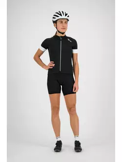 ROGELLI MODESTA tricou de ciclism pentru femei, alb-negru