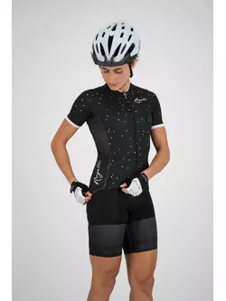 Rogelli DELTA 010.183 tricou de ciclism pentru femei negru / alb