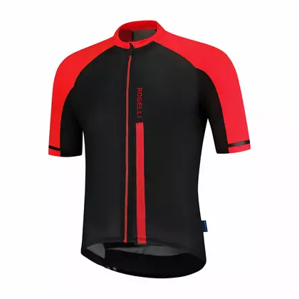Rogelli Evo 001.094 tricou de ciclism masculin Evo Negru / Roșu