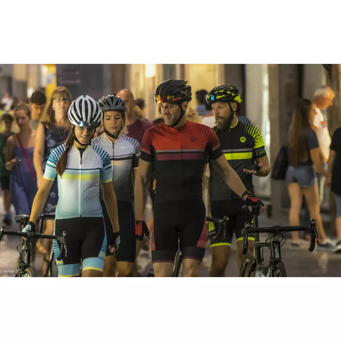 Rogelli HERO tricou de ciclism pentru bărbați Negru / Roșu / Burgund 001.263