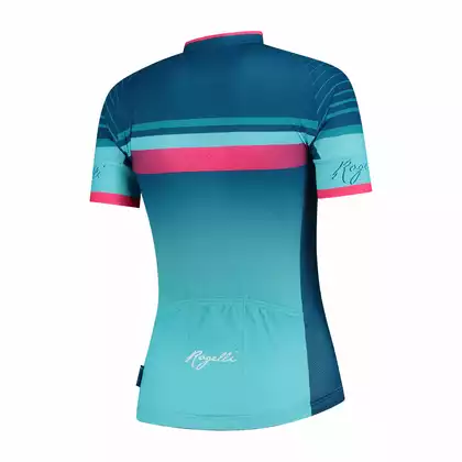 Rogelli Impress 010.160 tricou de ciclism pentru femei albastru / roz